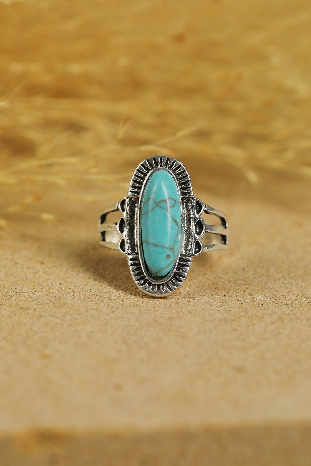 9-Piece Turquoise Ring Set
