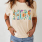 MOM Floral Graphic T-Shirt
