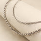 Double-Layered Metal Chain Belt