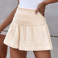 Smocked Waist Culotte Shorts