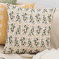 3-Pack Botanical Embroidery Decorative Throw Pillow Cases