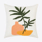 Elements of Spring Punch-Needle Decorative Throw Pillow Case