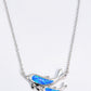 Opal Dolphin Chain-Link Necklace