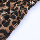 Leopard Smocked Halter Neck Jumpsuit