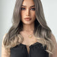 13*1" Full-Machine Wigs Synthetic Long Straight 24"