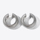 Scale Stainless Steel Cuff Earrings