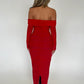 Off-shoulder Long Sleeve Sexy Maxi Dress For Women Autumn New Strapless Backless