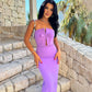 Black Sexy Maxi Dresses Women Summer New Elegant Strapless Sleeveless Off Shoulder Slim Dress