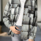 Plaid Dropped Shoulder Shacket