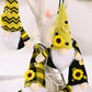 Random 4-Pack Sunflower Faceless Gnome Ornaments
