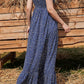 Ditsy Floral Spaghetti Strap Maxi Dress
