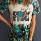 JUST PRAY Graphic Tee Shirt