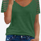 V-Neck Raglan Sleeve Tee