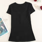 Buttoned Short Sleeve Tee Shirt