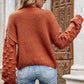 Weekend Style Rib-Knit Dropped Shoulder Sweater