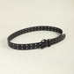 Grommet PU Leather Belt