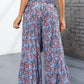 Printed High-Rise Tied Culottes