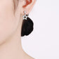 925 Sterling Silver Inlaid Moissanite Star Earrings
