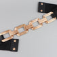 Fashion Geometric Elastic Belt