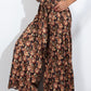 Printed High-Rise Tied Culottes