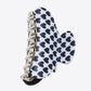 Heart Print Claw Clip