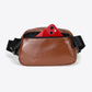 PU Leather Adjustable Strap Sling Bag
