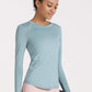 Quick-Dye Curved Hem Sports Top