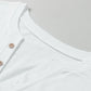 Button Detail Curved Hem Top