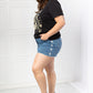 mineB Full Size Rock & Roll Graphic Tee