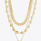 Zircon Copper Necklace Three-Piece Set