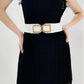 Double D Buckle PU Belt