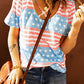 Stars and Stripes Crisscross Tee