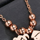 Boy and Girl Pendant Stainless Steel Necklace