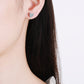 2 Carat Moissanite Heart-Shaped Stud Earrings