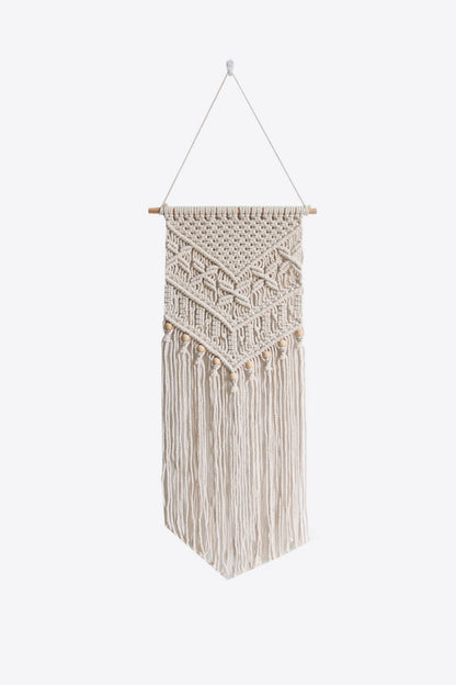 Macrame Fringe Wall Hanging