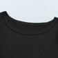 Round Neck Mesh Trim Short Sleeve Tee