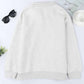 Quarter Zip Dropped Shoulder Sweatshirt