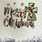 Plus Size MERRY CHRISTMAS Graphic Leopard Sweatshirt