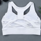 Racerback Push Up Sports Bra