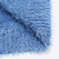 Round Neck Dropped Shoulder Fuzzy Cardigan