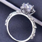 1 Carat Moissanite 6-Prong Ring