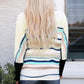 Striped Round Neck Long Sleeve Top