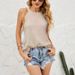 Grecian Neck Knit Tank