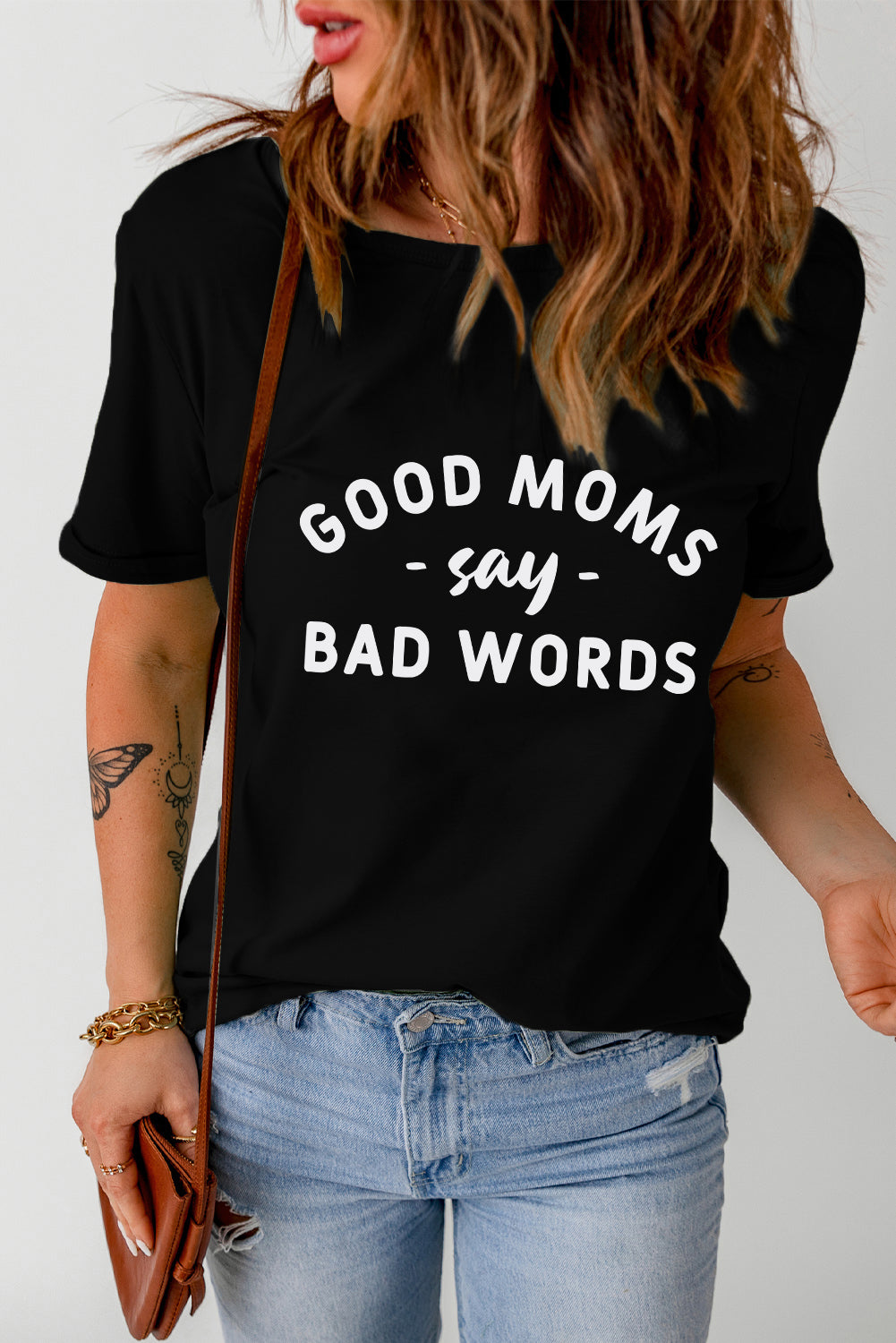 GOOD MOMS SAY BAD WORDS Graphic Tee