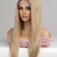 13*2" Lace Front Wigs Synthetic Long Straight 24'' 150% Density
