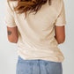 ROCK & ROLL Graphic Cuffed Short Sleeve Tee