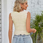 Textured Round Neck Tank