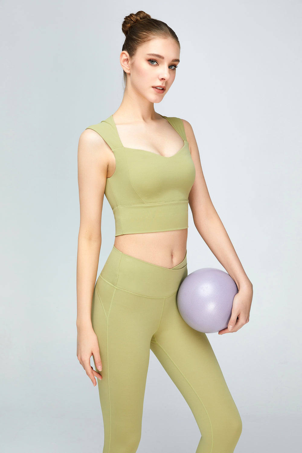 Sweat Absorbing Sleeveless Sports Bra