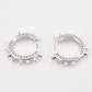 925 Sterling Silver Huggie Earrings
