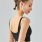 Breathable Zip-Up Sports Bra
